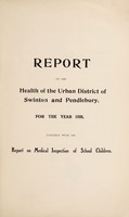 view [Report 1920] / Medical Officer of Health, Swinton & Pendlebury Borough.