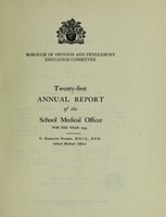 view [Report 1934] / School Medical Officer of Health, Swinton & Pendlebury.