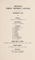 view [Report 1947] / Medical Officer of Health, Swinton (Yorks.) U.D.C.