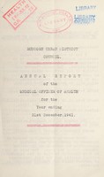 view [Report 1941] / Medical Officer of Health, Runcorn U.D.C.