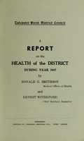 view [Report 1947] / Medical Officer of Health, Tadcaster R.D.C.