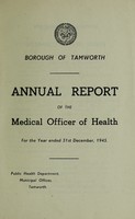 view [Report 1945] / Medical Officer of Health, Tamworth Borough.