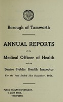 view [Report 1956] / Medical Officer of Health, Tamworth Borough.