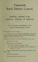 view [Report 1944] / Medical Officer of Health, Tamworth R.D.C.