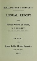 view [Report 1955] / Medical Officer of Health, Tamworth R.D.C.