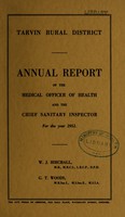 view [Report 1951] / Medical Officer of Health, Tarvin R.D.C.