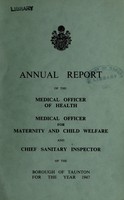 view [Report 1947] / Medical Officer of Health, Taunton Borough.