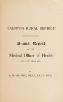 view [Report 1937] / Medical Officer of Health, Taunton R.D.C.