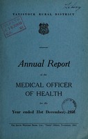 view [Report 1958] / Medical Officer of Health, Tavistock R.D.C.