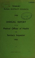 view [Report 1950] / Medical Officer of Health, Tenbury R.D.C.