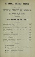 view [Report 1895] / Medical Officer of Health, Tettenhall U.D.C.