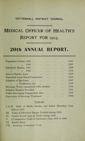 view [Report 1903] / Medical Officer of Health, Tettenhall U.D.C.