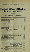 view [Report 1913] / Medical Officer of Health, Tettenhall U.D.C.