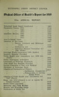 view [Report 1919] / Medical Officer of Health, Tettenhall U.D.C.