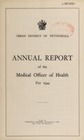 view [Report 1944] / Medical Officer of Health, Tettenhall U.D.C.