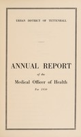 view [Report 1950] / Medical Officer of Health, Tettenhall U.D.C.