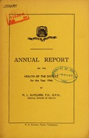 view [Report 1946] / Medical Officer of Health, Tewkesbury.