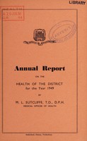 view [Report 1949] / Medical Officer of Health, Tewkesbury.