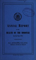 view [Report 1954] / Medical Officer of Health, Tewkesbury.