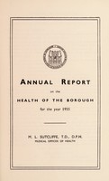 view [Report 1955] / Medical Officer of Health, Tewkesbury.