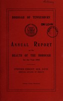view [Report 1960] / Medical Officer of Health, Tewkesbury.