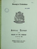 view [Report 1964] / Medical Officer of Health, Tewkesbury.