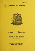 view [Report 1967] / Medical Officer of Health, Tewkesbury.