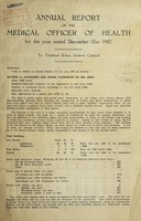 view [Report 1947] / Medical Officer of Health, Thetford U.D.C.