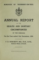 view [Report 1939] / Medical Officer of Health, Thornaby-on-Tees Borough.