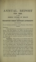 view [Report 1895] / Medical Officer of Health, Thornton U.D.C.