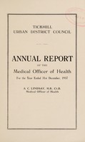 view [Report 1937] / Medical Officer of Health, Tickhill U.D.C.