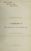 view [Report 1909] / Medical Officer of Health, Tiverton R.D.C.