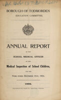 view [Report 1924] / School Medical Officer of Health, Todmorden Borough.