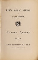 view [Report 1898] / Medical Officer of Health, Tonbridge R.D.C.