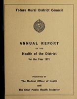 view [Report 1971] / Medical Officer of Health, Totnes R.D.C.