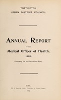 view [Report 1902] / Medical Officer of Health, Tottington U.D.C.