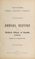 view [Report 1904] / Medical Officer of Health, Tottington U.D.C.