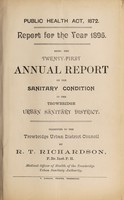 view [Report 1895] / Medical Officer of Health, Trowbridge U.D.C.