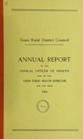 view [Report 1968] / Medical Officer of Health, Truro R.D.C.