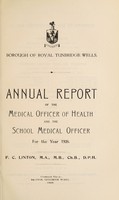 view [Report 1926] / Medical Officer of Health, Royal Tunbridge Wells Borough.