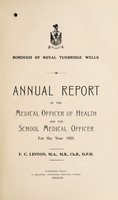 view [Report 1929] / Medical Officer of Health, Royal Tunbridge Wells Borough.