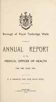 view [Report 1955] / Medical Officer of Health, Royal Tunbridge Wells Borough.