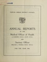 view [Report 1946] / Medical Officer of Health, Turton Local Board / U.D.C.