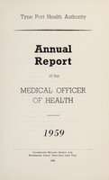 view [Report 1959] / Medical Officer of Health, Tyne Port Health Authority.