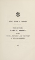view [Report 1965] / School Medical Officer of Health, Tynemouth County Borough.