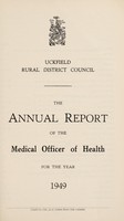 view [Report 1949] / Medical Officer of Health, Uckfield R.D.C.