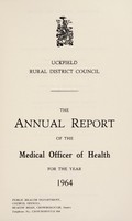 view [Report 1964] / Medical Officer of Health, Uckfield R.D.C.