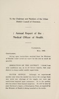 view [Report 1941] / Medical Officer of Health, Ulverston U.D.C.