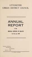 view [Report 1947] / Medical Officer of Health, Uttoxeter U.D.C.