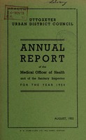 view [Report 1954] / Medical Officer of Health, Uttoxeter U.D.C.